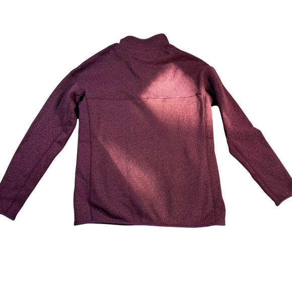 Patagonia Women's Better Sweater® 1/4-Zip Fleece Burgundy Size Large - Picture 2 of 9